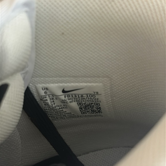 NIKE TERMINATOR HIGH WHITE / SAIL / COCOA FB1318 100 Size 6M, 8W NEW - Picture 2 of 7